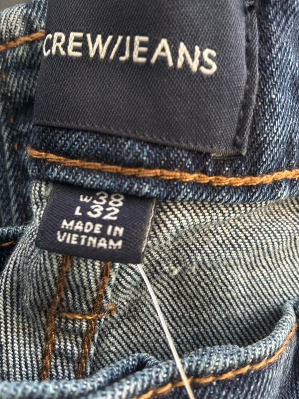 J Crew 770 Straight Leg mid wash Jeans Mens Size 38 x 32 - Picture 6 of 15
